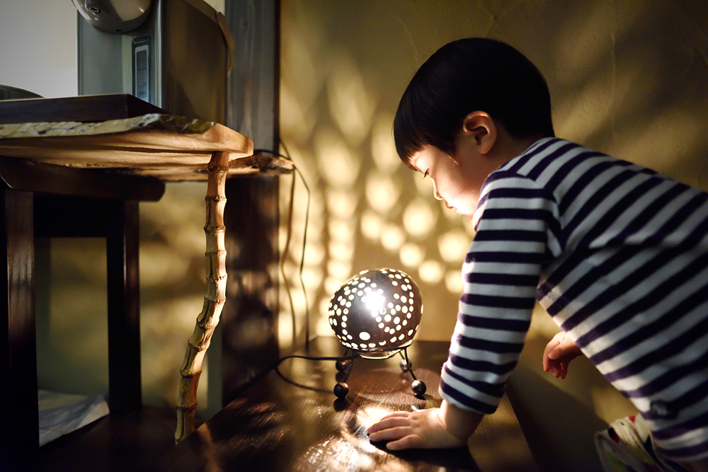 マイペースな息子