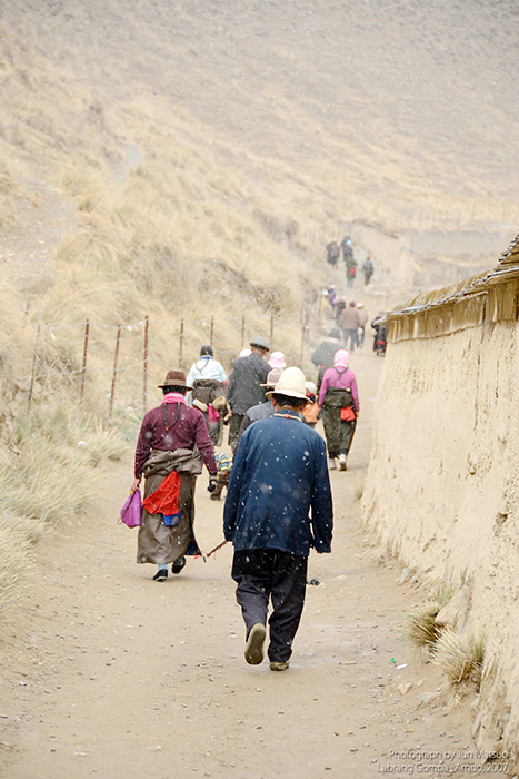 ラプラン・ゴンパのコルラ