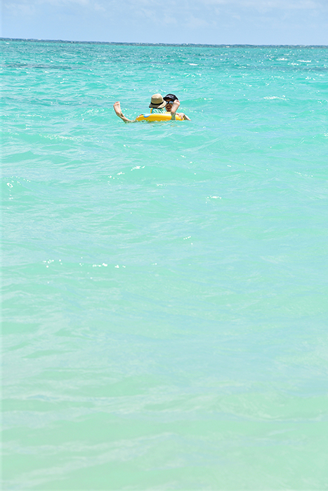 ラニカイビーチはきれい