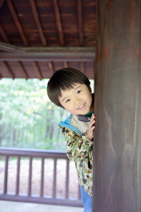 いないいないばあ