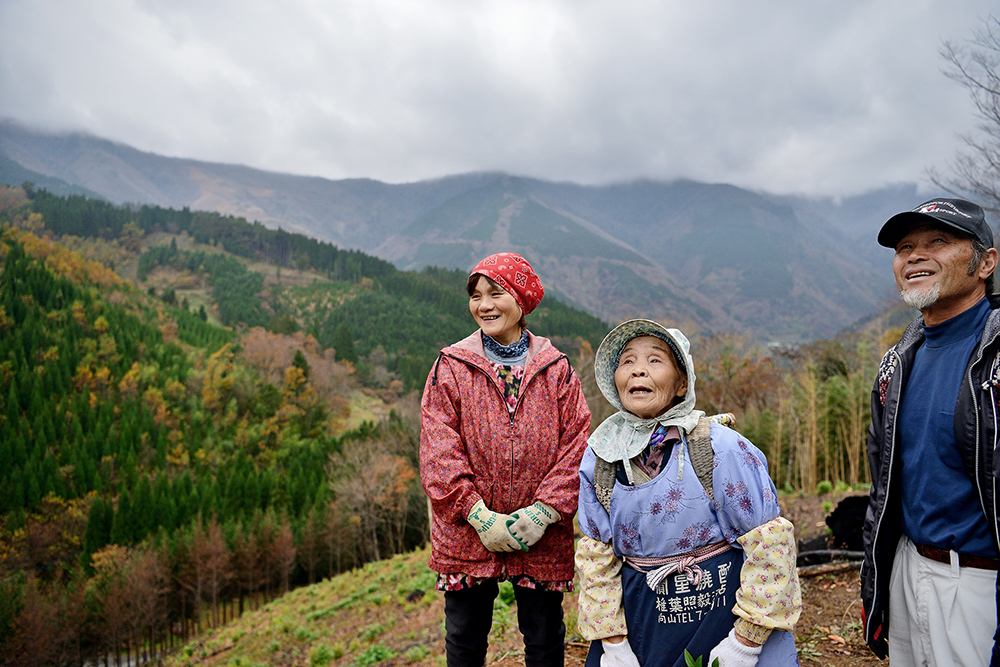 宮崎県椎葉村の焼畑農家